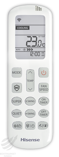 Инверторный кондиционер Hisense, ZOOM AS-09UW4RYRKB05